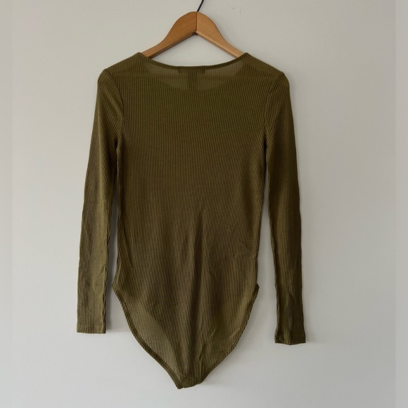 Women’s Olive Green Bodysuit - Picture 2 of 5